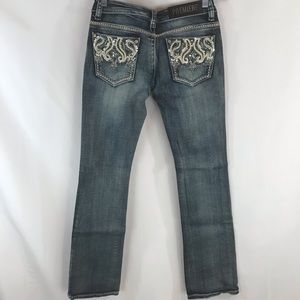 COPY - Premiere Sz 5/6 R Slim Boot Embellished Je…